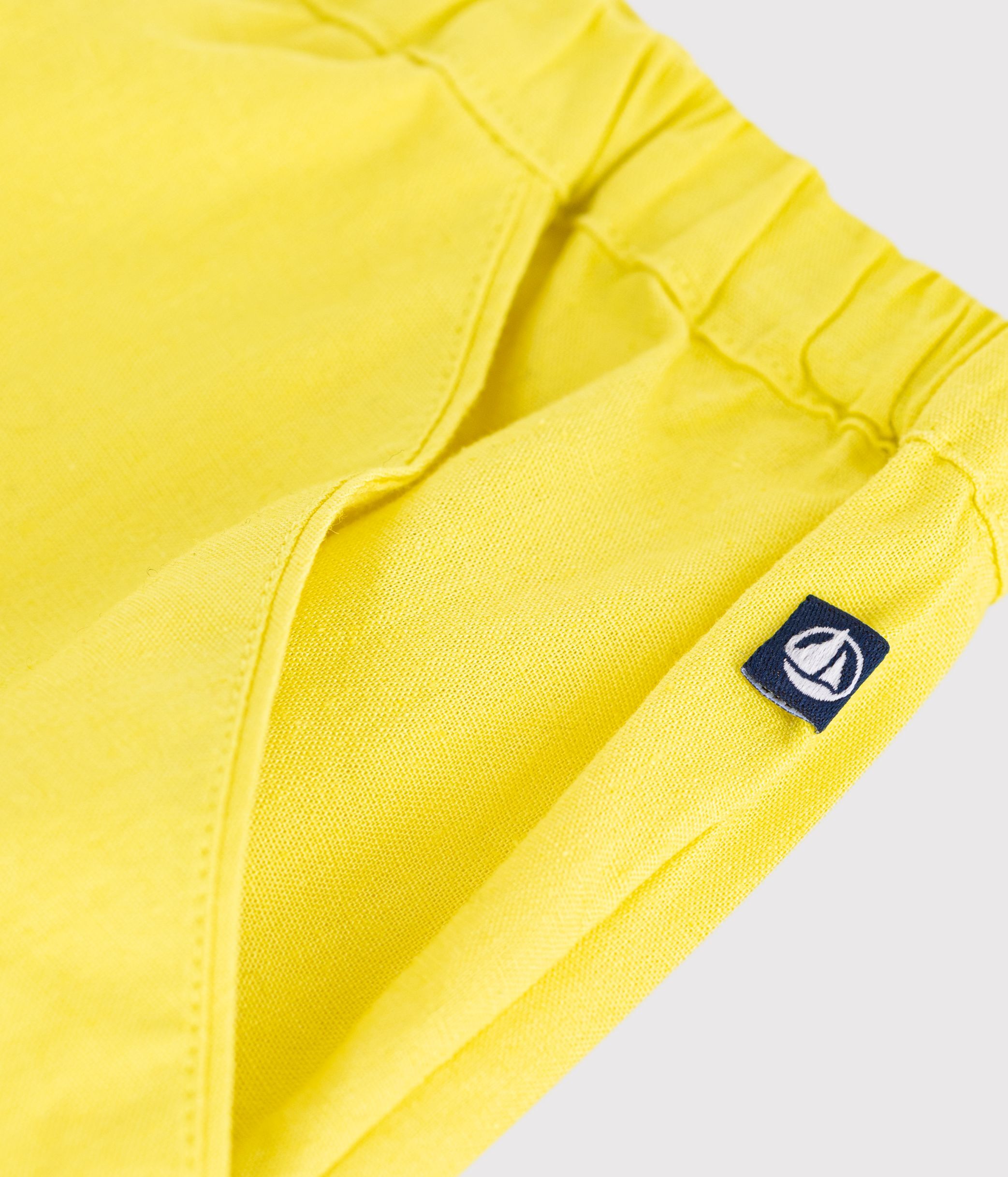 Children's plain cotton shorts