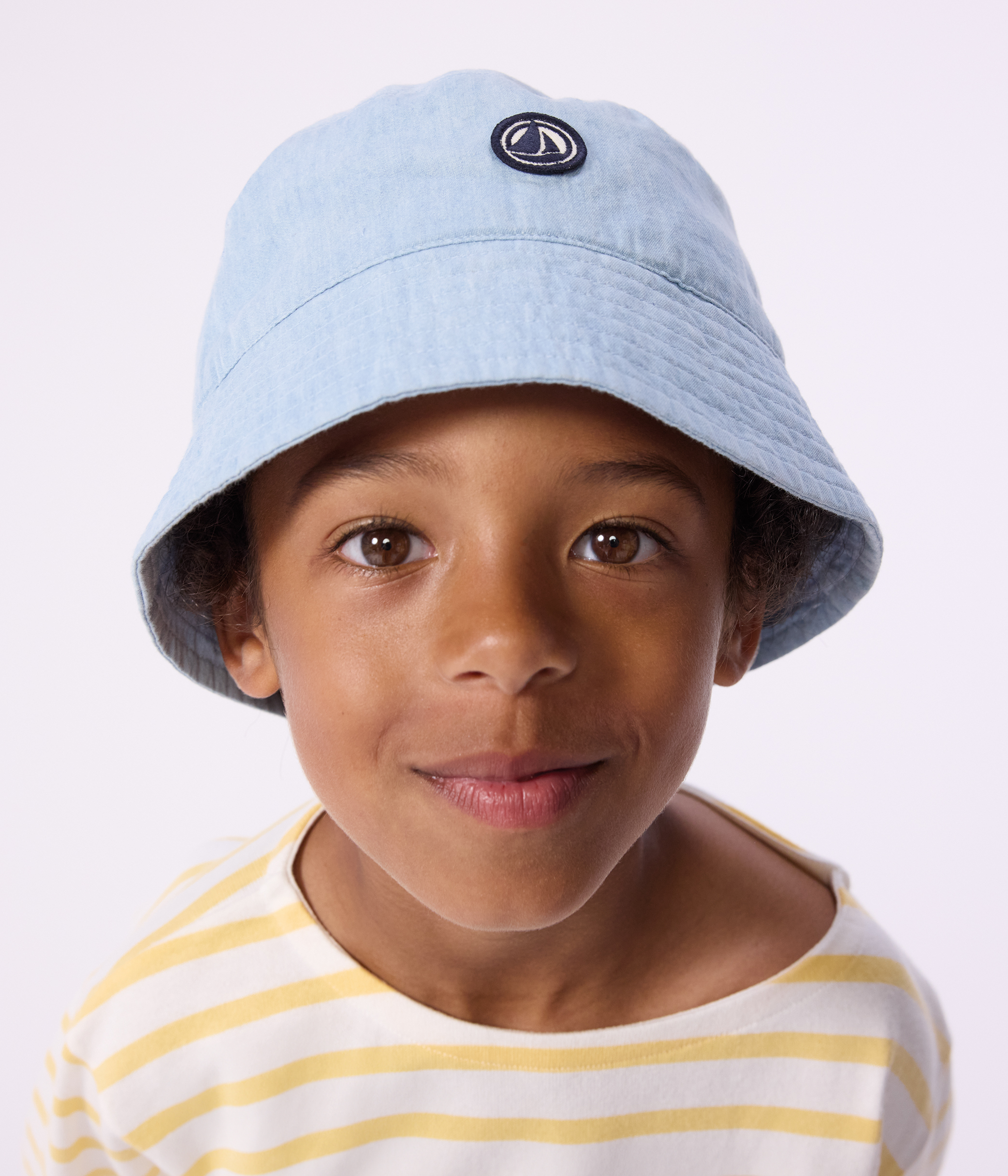 Children's denim sun hat