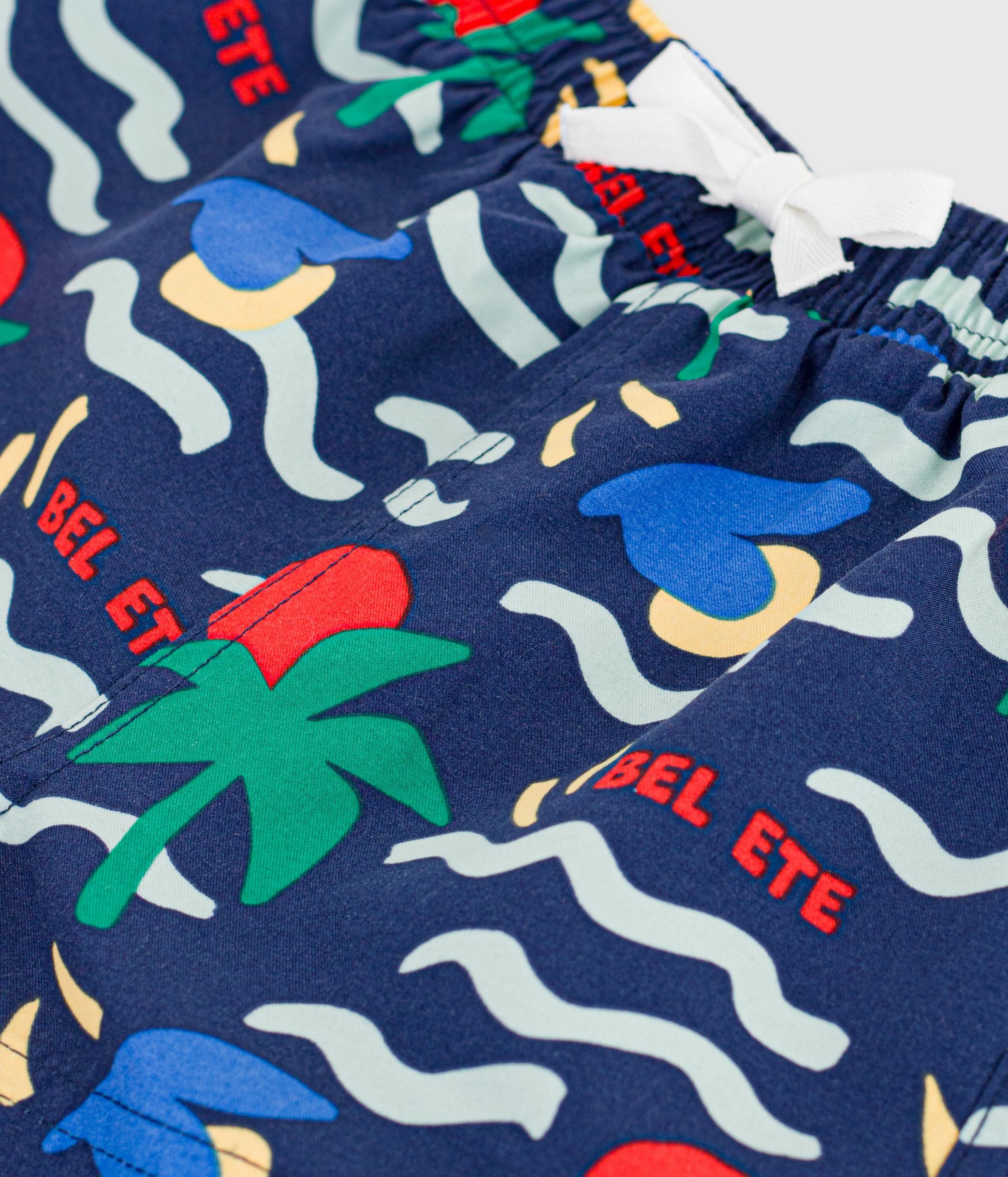 Babies' printed swim shorts