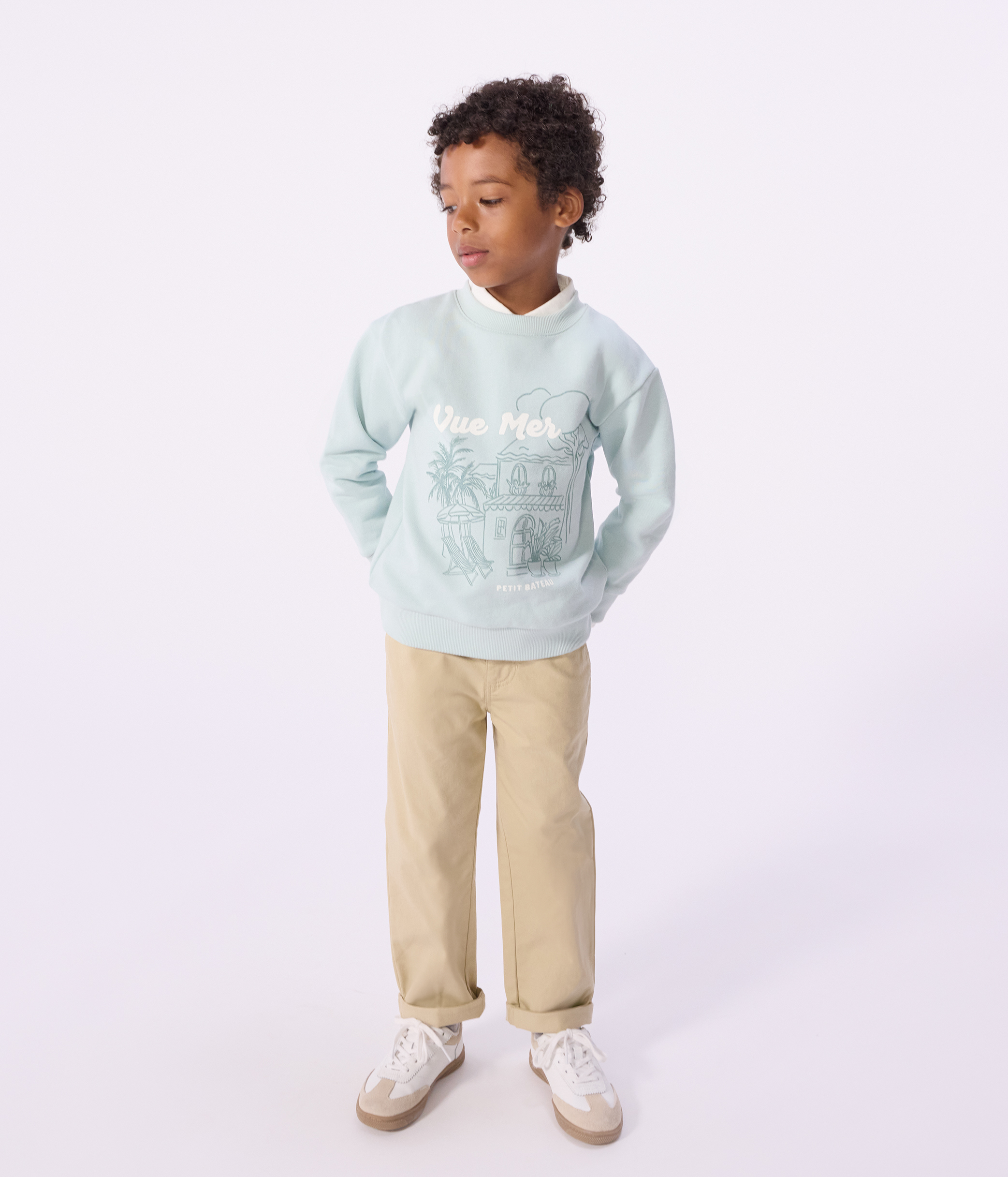 Children's cotton trousers