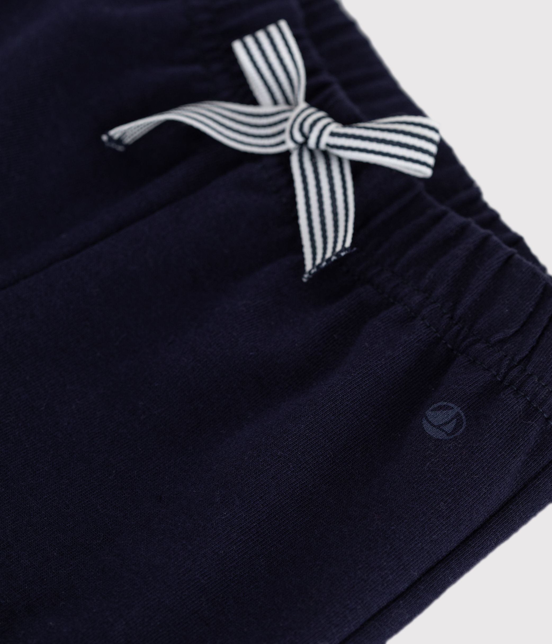 Babies' plain cotton shorts