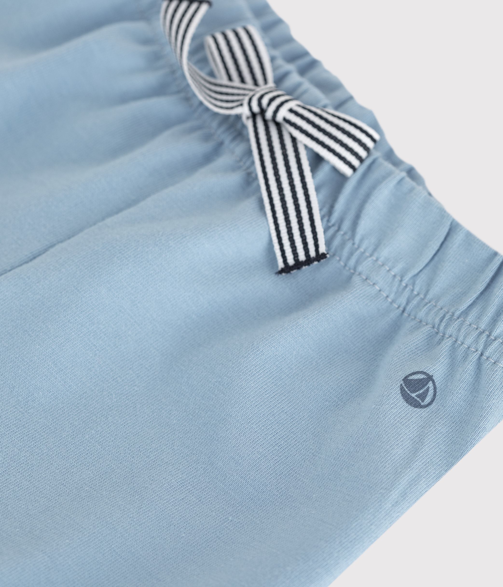 Babies' plain cotton shorts