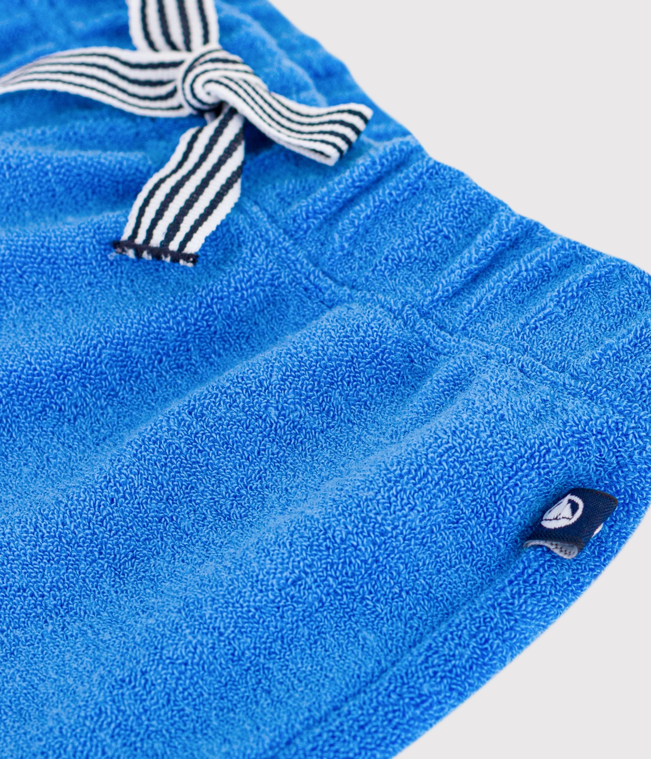 Babies' plain terry shorts