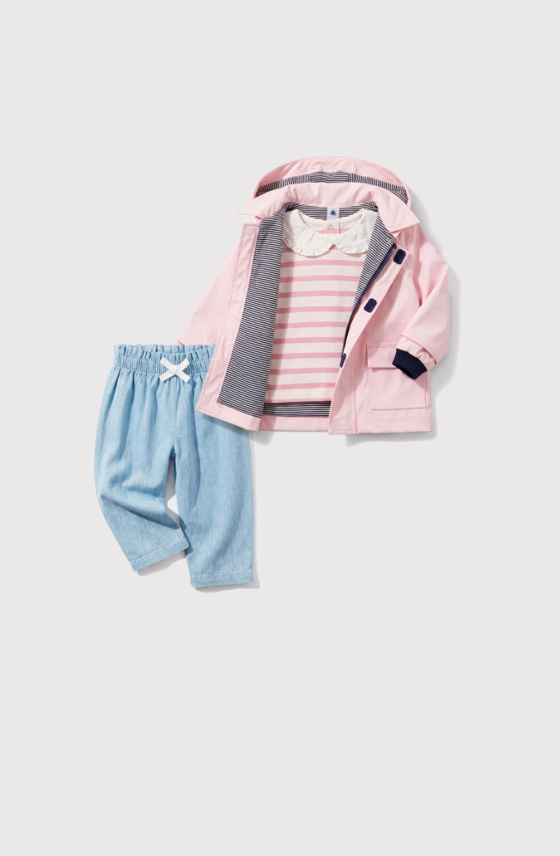 Sheltered from the spray by Petit Bateau