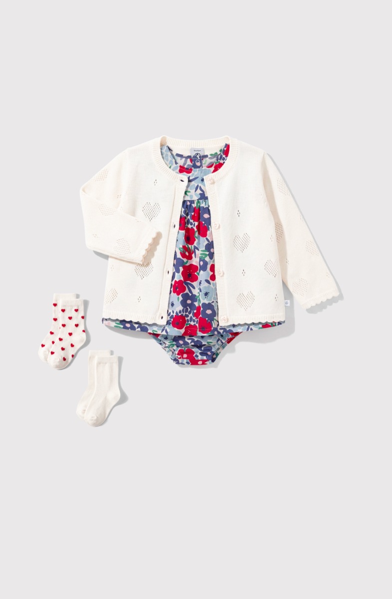 Flowery dress by Petit Bateau