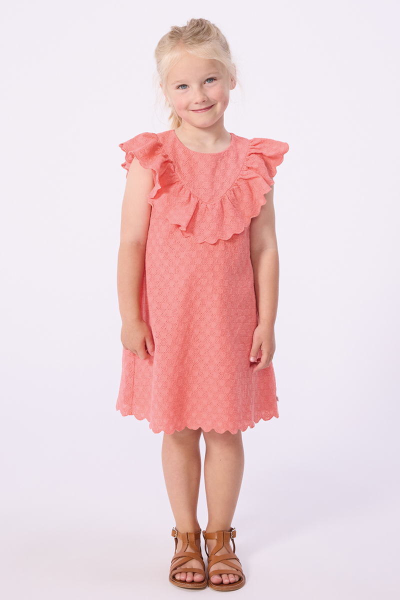 printed hearts dress