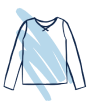 Icon representing the women’s collection from Petit Bateau
