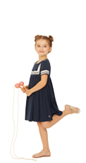Size guide image for girls