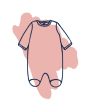 Icon representing the baby collection from Petit Bateau